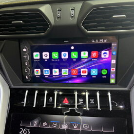 UROID MAX ランボルギーニ ウルス純正Apple CarPlay搭載車両で動画アプリの再生が可能！GooglePlayストアからアプリをインストール可能！