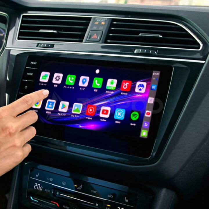 楽天市場】UROID MAX フォルクスワーゲン純正Apple CarPlay搭載車両で 