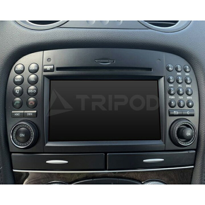 楽天市場】AVC23008S ベンツSLクラス(R230) 後期 HDDナビ車用 ブラック 