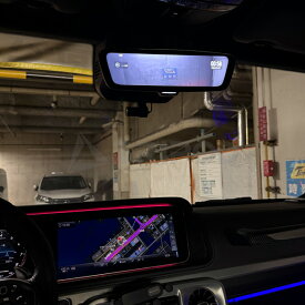 COA-DIM3800B メルセデス・ベンツ/G/Vクラスなどデジタルインナーミラードライブレコーダー内蔵フロントカメラ別体式モデル内側リアカメラセット！