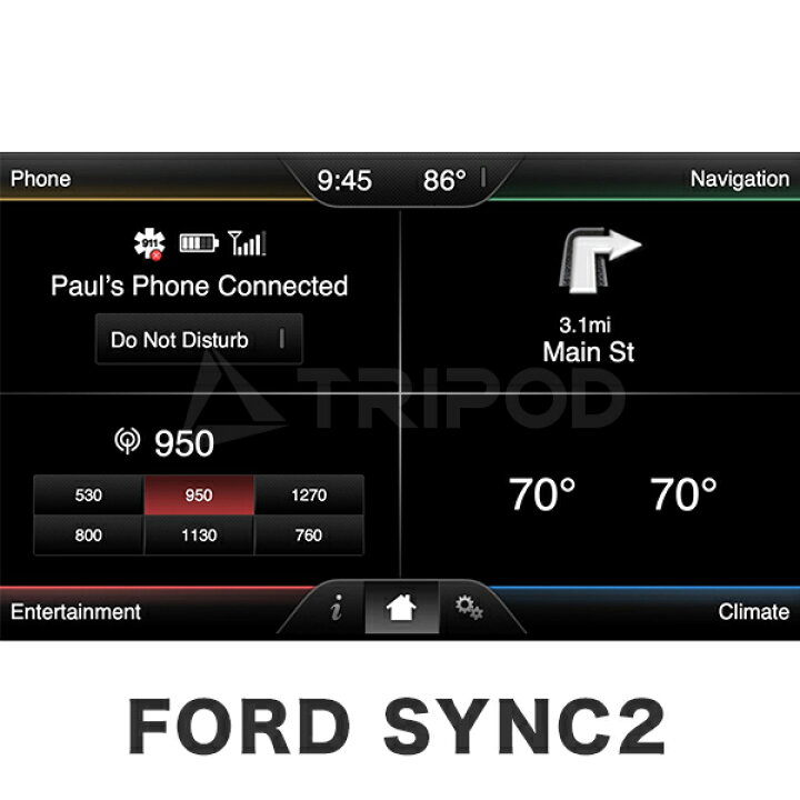 SYNC2 モニター、USB差し込み フォードエクスプローラー16y （フォード  