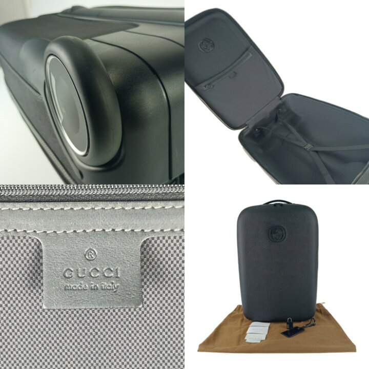 楽天市場】美品 GUCCI グッチ キャリーケース インターロッキングG 