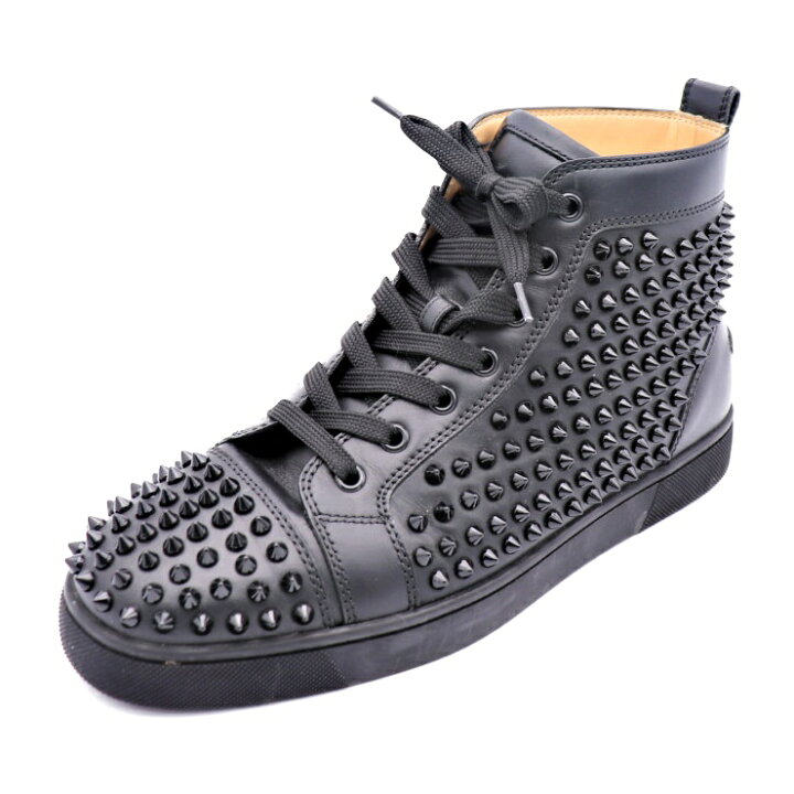楽天市場】美品 CHRISTIAN LOUBOUTIN クリスチャンルブタン ハイカット 
