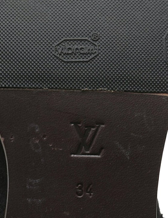 楽天市場】LOUIS VUITTON ルイヴィトン ロングブーツ スエード 