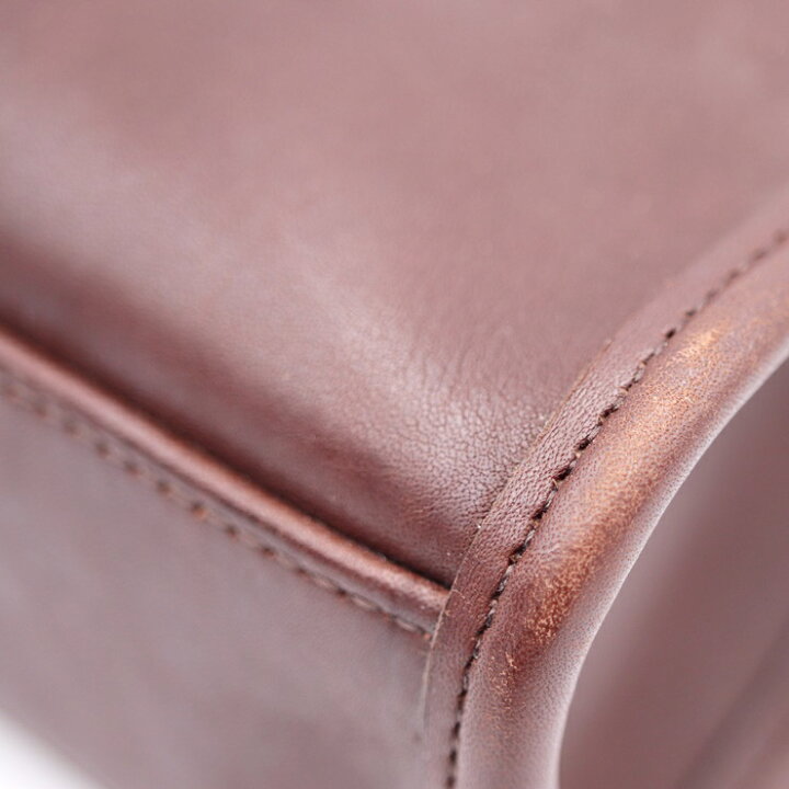 楽天市場】COACH コーチ ハンドバッグ A8C-9043 レザー 茶 ブラウン  
