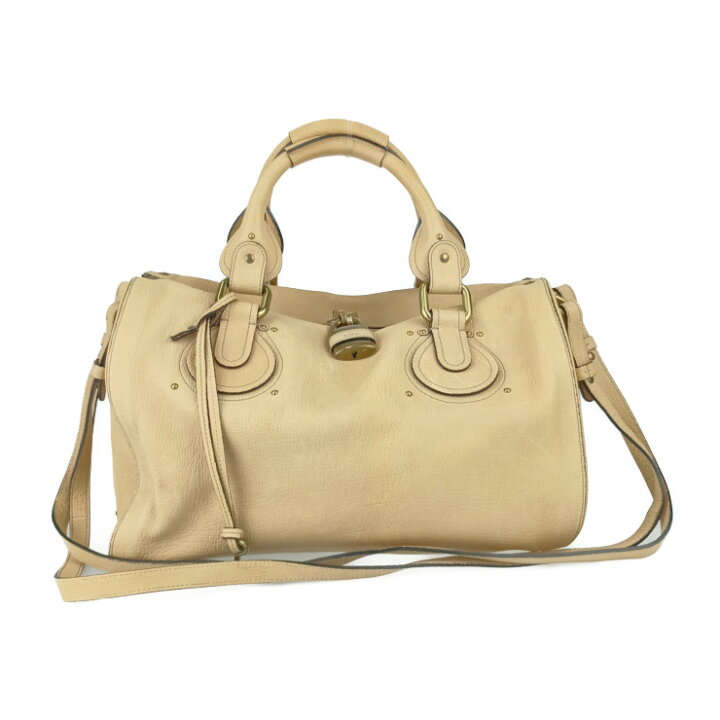楽天市場】美品 Chloe クロエ ボストンバッグ オーロラ ボストンバッグ 