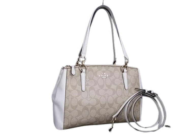 楽天市場】美品 COACH コーチ トートバッグ スモールクリスティー 