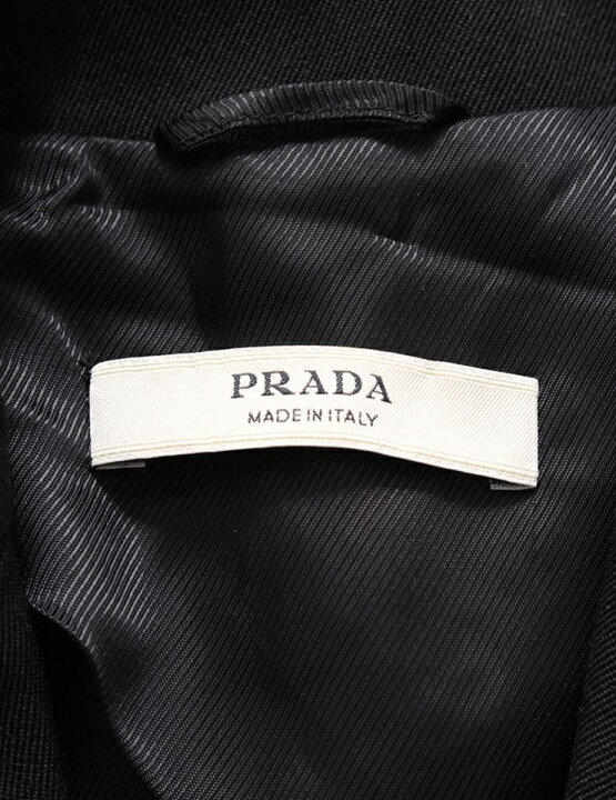 楽天市場】美品 PRADA プラダ スカートスーツ ウール 黒 メーカー  