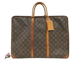 LOUIS VUITTON ルイヴィトン ビジネスバッグ シリウス50 M41406 ブラウン系 モノグラム ユニセックス ハンドバッグ 旅行バッグ スーツケース 美品【本物保証】【中古】
