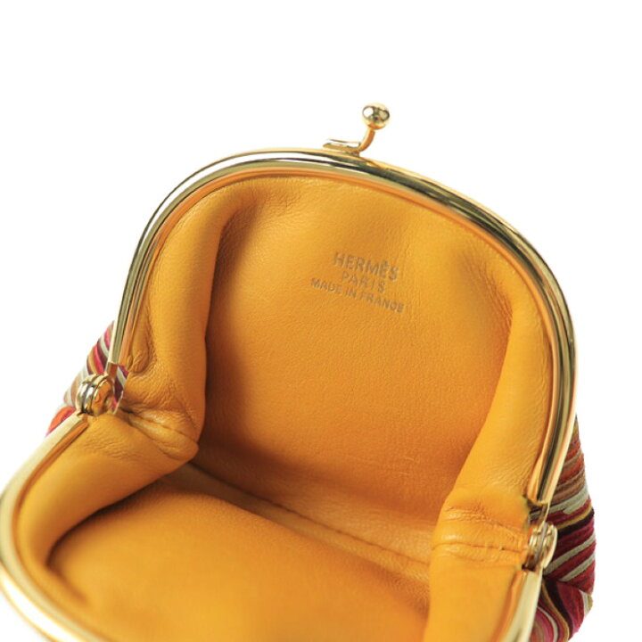 楽天市場】超美品 HERMES エルメス エミーユ がま口 コインケース □G 