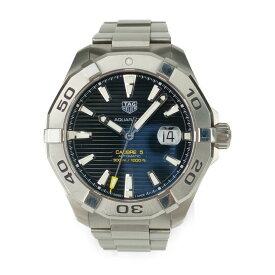 TAG Heuer タグ ホイヤー メンズ腕時計 アクアレーサー WAY2010.BA0927 シルバー ブラック ホワイト ステンレス メンズ 自動巻き キャリバー5【本物保証】【中古】