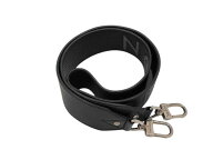 LOUIS VUITTON ルイヴィトン ショルダーストラップ J02392 ブラック グレー系 トリヨンレザー ユニセック…