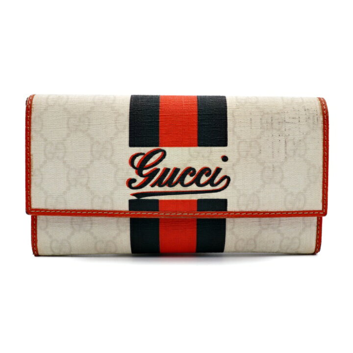 楽天市場】GUCCI グッチ JOYライン GGプラス 二つ折り 長財布 190334 