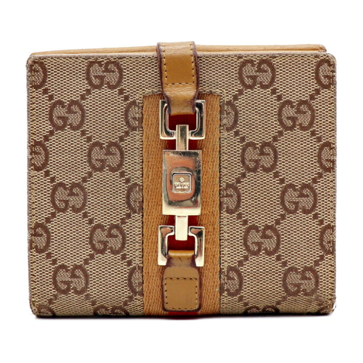 楽天市場】GUCCI グッチ ジャッキー 二つ折り財布 035 2091 2131 GG  
