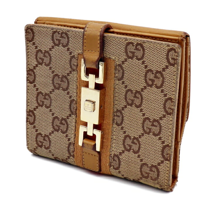 楽天市場】GUCCI グッチ ジャッキー 二つ折り財布 035 2091 2131 GG  