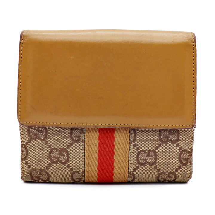 楽天市場】GUCCI グッチ ジャッキー 二つ折り財布 035 2091 2131 GG 
