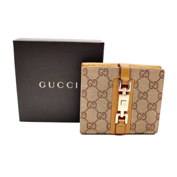 楽天市場】GUCCI グッチ ジャッキー 二つ折り財布 035 2091 2131 GG  