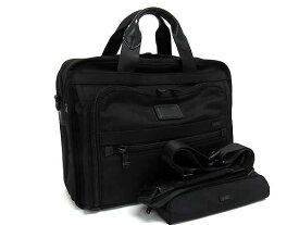 美品 TUMI トゥミ ビジネスバッグ ALPHA アルファ T-Pass アット・ア・グランス オーガナイザー 2WAY ブリーフケース 26531DH ブラック ナイロン レザー メンズ【本物保証】【中古】