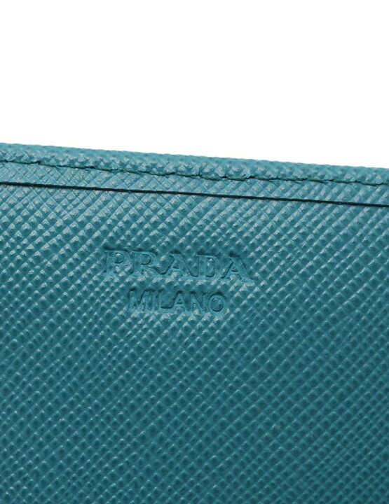 楽天市場】新品未使用展示品 PRADA プラダ 二つ折り長財布 1M1349 