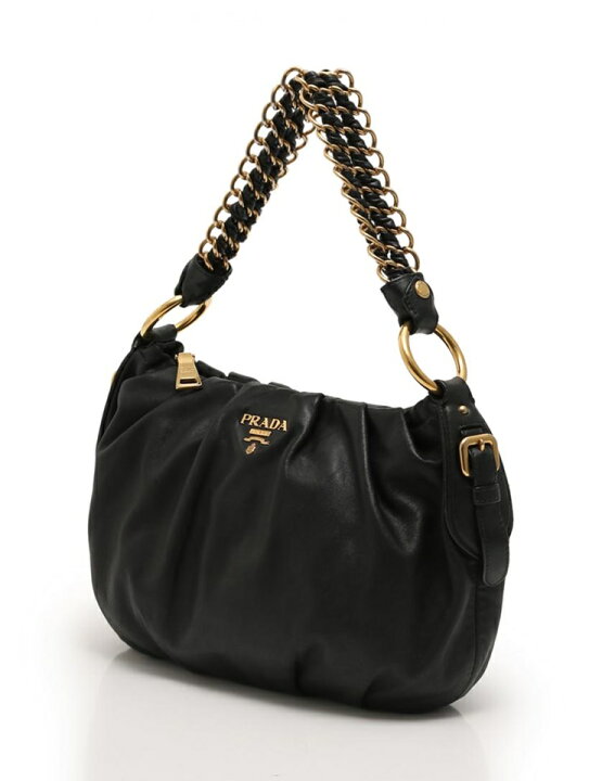 楽天市場】美品 PRADA プラダ チェーン ワンショルダーバッグ BR4243 