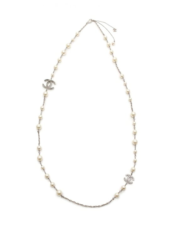 楽天市場】超美品 CHANEL シャネル ロングネックレス ココマーク  