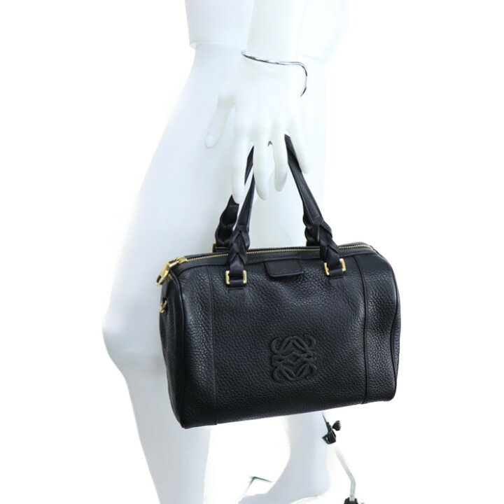 楽天市場】美品 LOEWE ロエベ フスタ 25 ハンドバッグ ミニボストン 