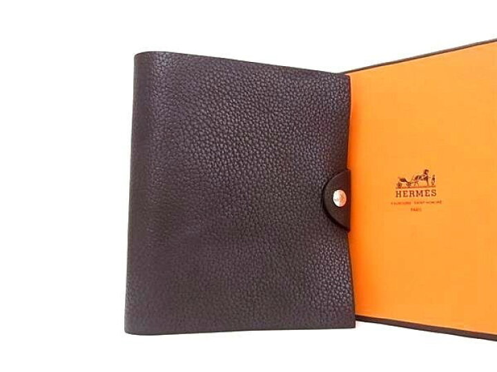 楽天市場】HERMES エルメス 手帳カバー ノートカバー ユリスPM ダーク 