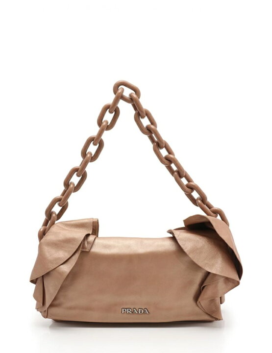 楽天市場】美品 PRADA プラダ プラスチックチェーンショルダーバッグ 