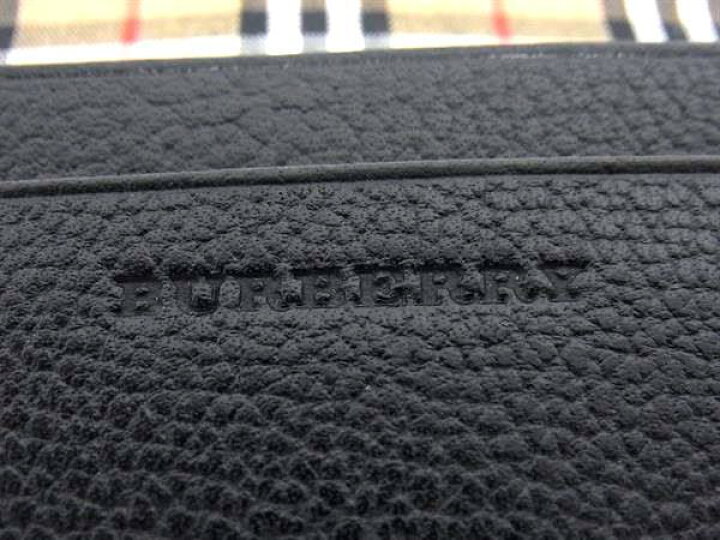 楽天市場】BURBERRY バーバリー カードケース 名刺入れ - ブラック  