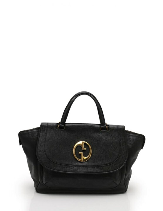 楽天市場】GUCCI グッチ ハンドバッグ ダブルG 251813 レザー 黒  