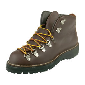 新古未使用展示品 Danner ダナー ブーツ MOUNTAIN LIGH マウンテンライト 30520X ブラウン レザー レディース マウンテンブーツ 参考サイズ約24cm【本物保証】【中古】