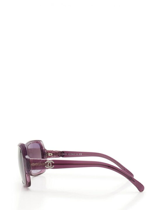 楽天市場】美品 CHANEL シャネル ココマーク サングラス 紫5177-A 小物  