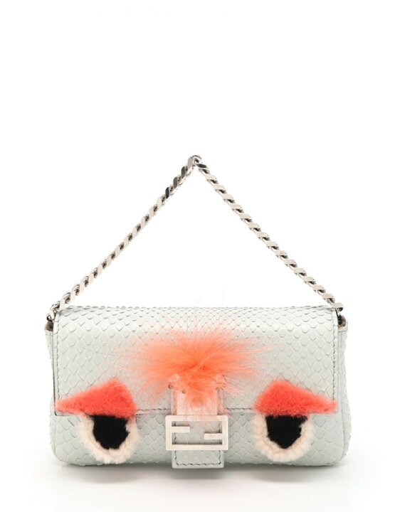 楽天市場】超美品 FENDI フェンディ モンスター マイクロバケット 
