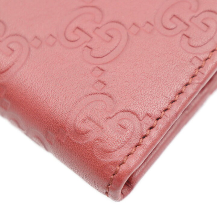 楽天市場】美品 GUCCI グッチ グッチシマ 二つ折り財布 203549 レザー  