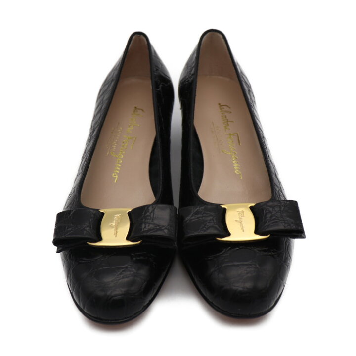 楽天市場】超美品 Salvatore Ferragamo サルヴァトーレフェラガモ 
