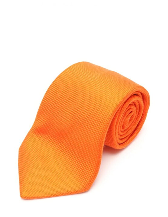 楽天市場】美品 HERMES エルメス ネクタイ オレンジ シルク メンズ  