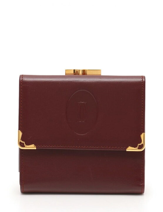 楽天市場】超美品 Cartier カルティエ マストライン 3つ折り 財布 