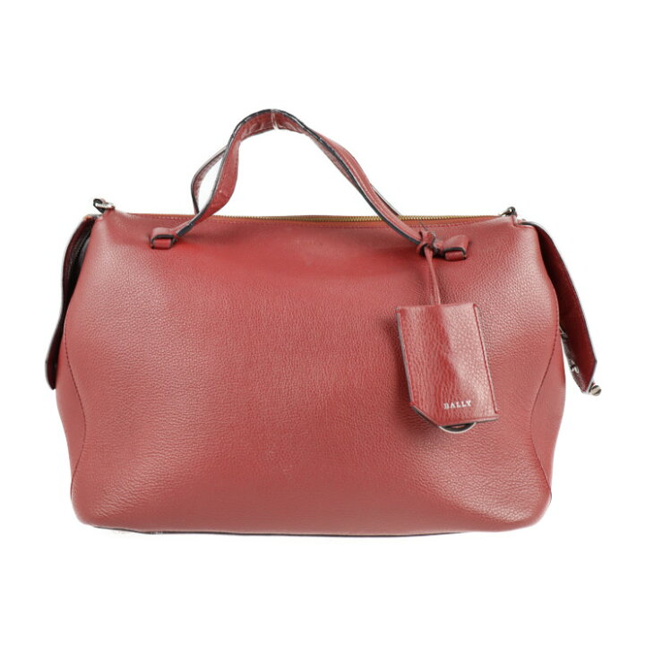 楽天市場】BALLY バリー バッグ ハンドバッグ レザー レッド系 