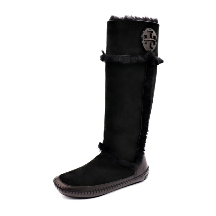 楽天市場】美品 Tory Burch トリーバーチ ロング ムートン ブーツ 