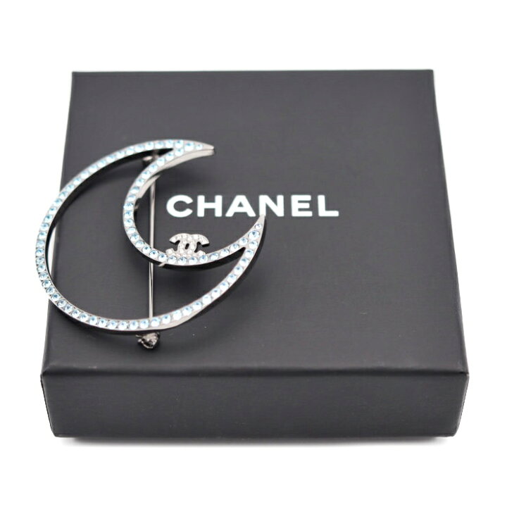楽天市場】新品未使用展示品 CHANEL シャネル クレセントムーン ココ 