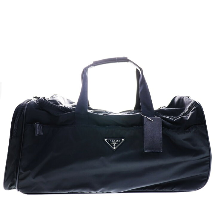 楽天市場】超美品 PRADA プラダ 2WAY キャリーバッグ ボストンバッグ 