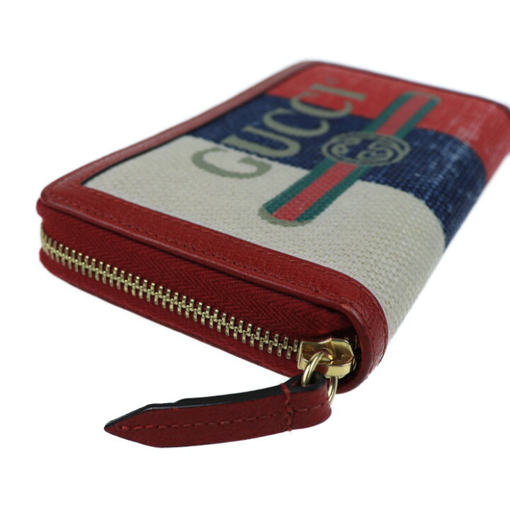 楽天市場】GUCCI グッチ グッチプリント ロゴ 長財布 524790 レザー 