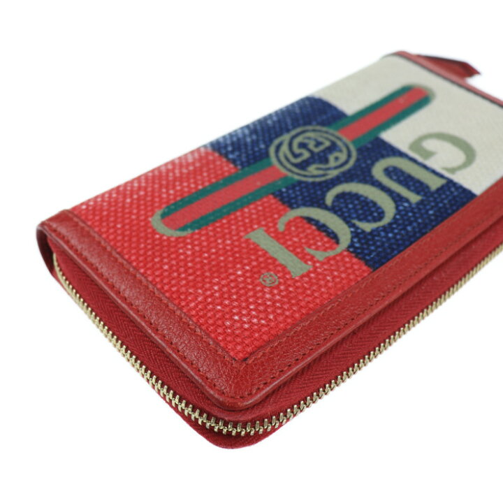 楽天市場】GUCCI グッチ グッチプリント ロゴ 長財布 524790 レザー 