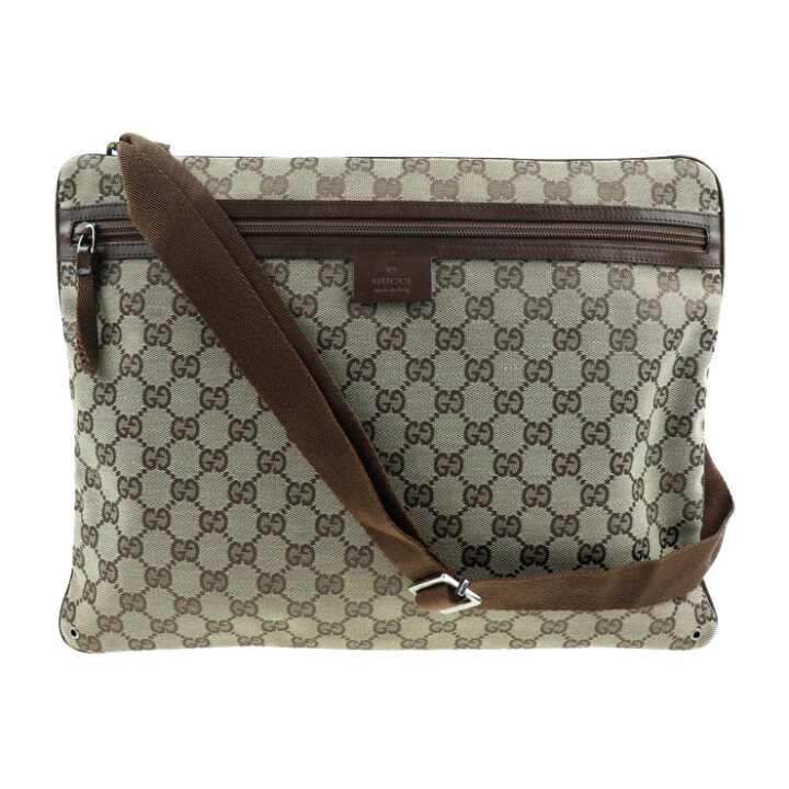 楽天市場】美品 GUCCI グッチ GGキャンバス ショルダーバッグ 90477 