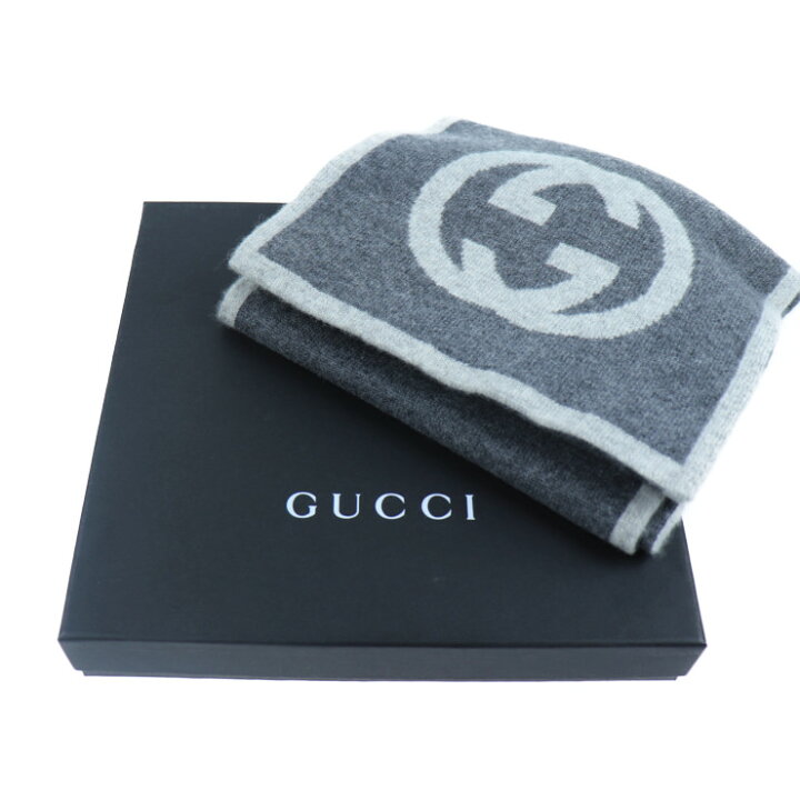楽天市場】新品未使用展示品 GUCCI グッチ GG柄 マフラー 548247 3G205  