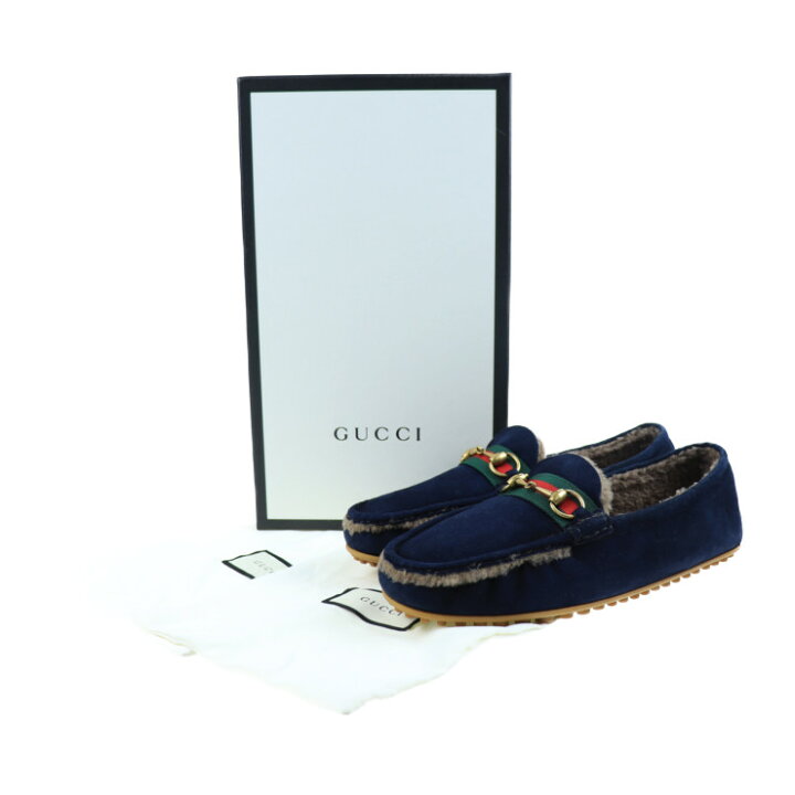 楽天市場】新品未使用展示品 GUCCI グッチ モカシン ドライビング  