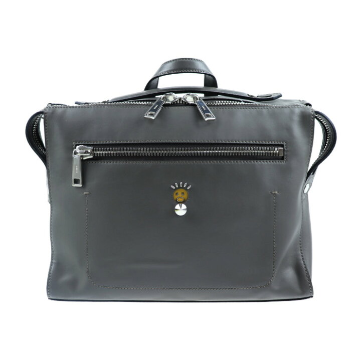 楽天市場】超美品 FENDI フェンディ ビジネスバッグ 7VA400 8EW カーフ 