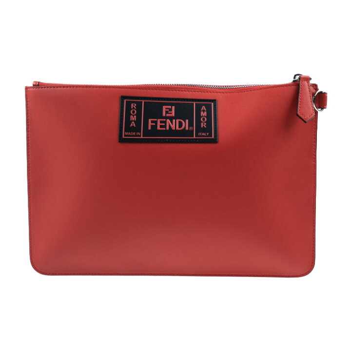 楽天市場】新品未使用展示品 FENDI フェンディ ポーチ クラッチバッグ 