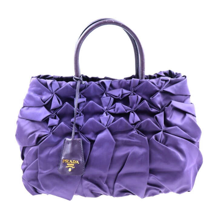 楽天市場】美品 PRADA プラダ ハンドバッグ BN1701 ナイロン 
