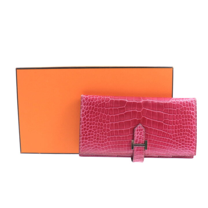 楽天市場】HERMES エルメス ベアン スフレ 二つ折り 長財布 047208CK 